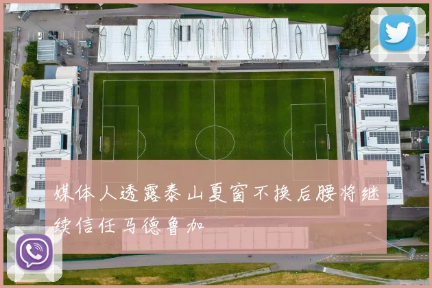媒体人透露泰山夏窗不换后腰将继续信任马德鲁加