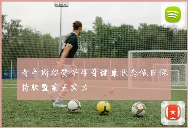 考辛斯称赞字母哥健康状态依旧保持联盟前五实力